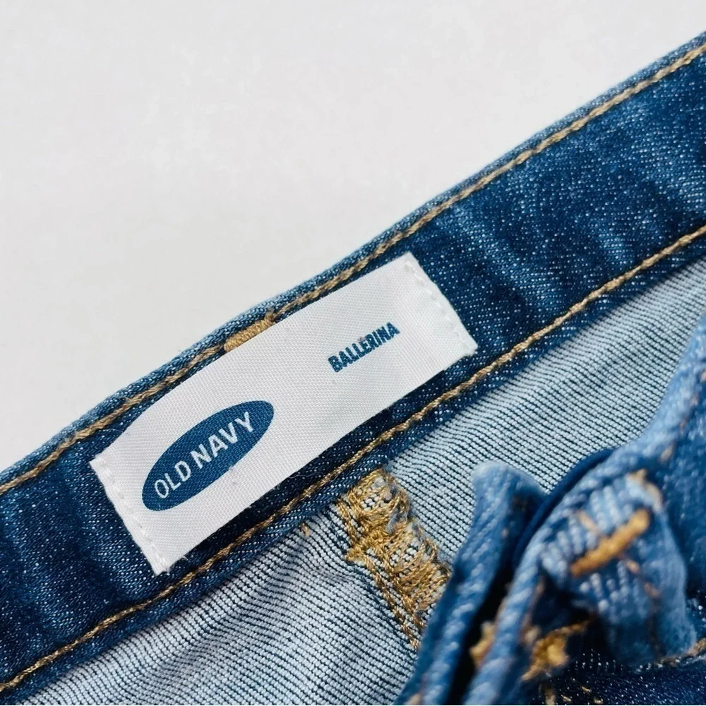 Old Navy Ballerina Heart Raw Hem Denim Jeans